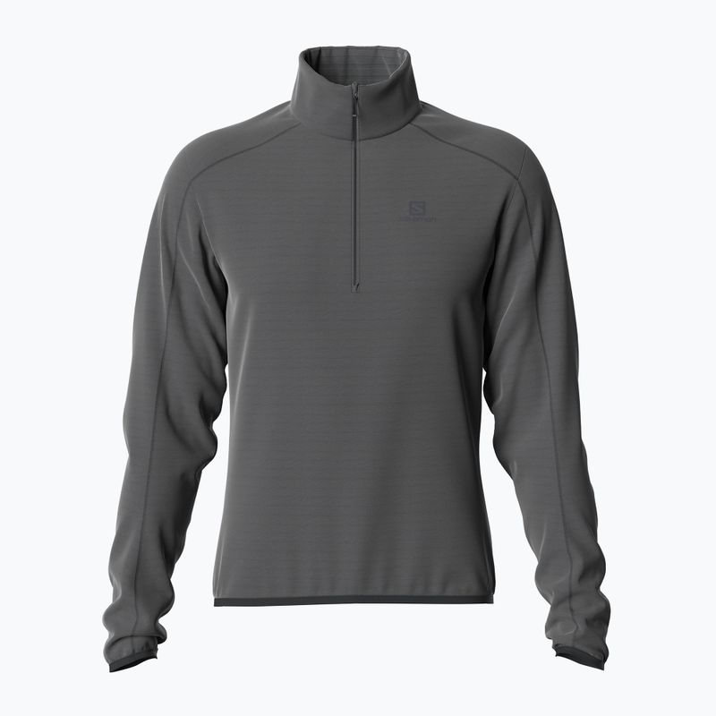 Bluza trekkingowa męska Salomon Outrack HZ Mid black 2