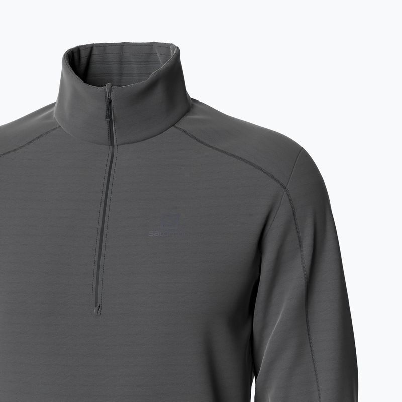 Bluza trekkingowa męska Salomon Outrack HZ Mid black 6