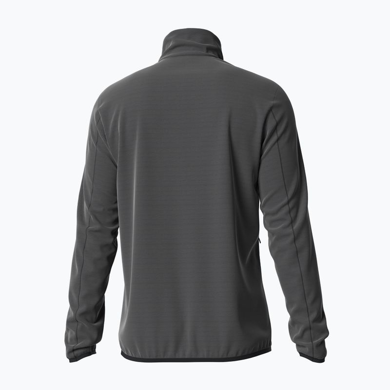 Bluza trekkingowa męska Salomon Outrack Full Zip Mid black 3