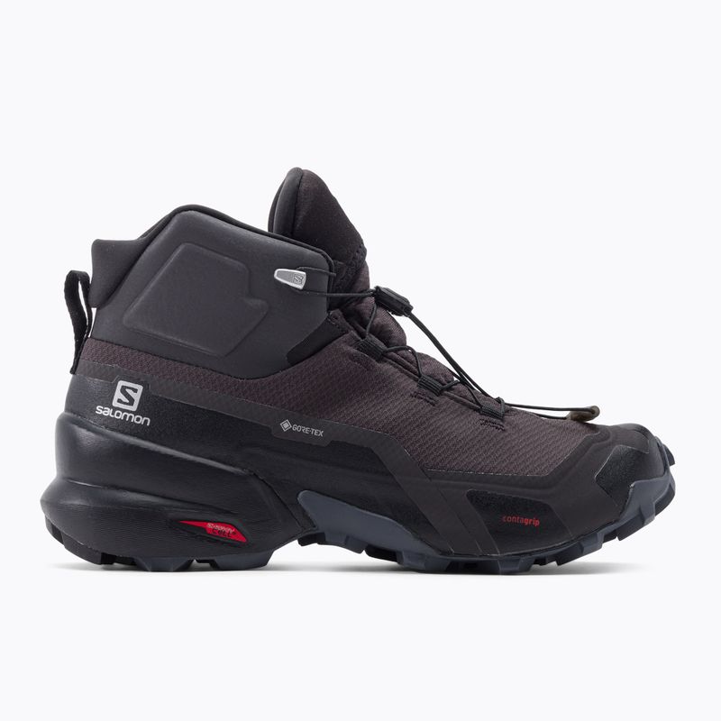 Buty trekkingowe męskie Salomon Cross Hike Mid GTX phantom/black/ebony 2