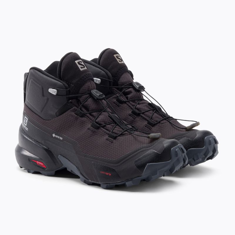 Buty trekkingowe męskie Salomon Cross Hike Mid GTX phantom/black/ebony 6