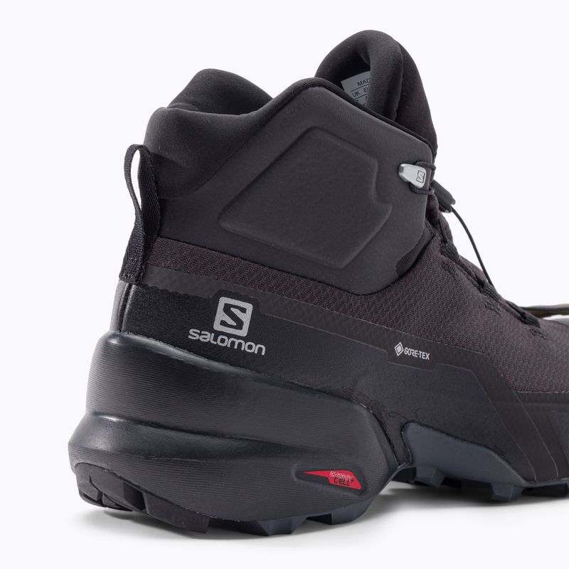 Buty trekkingowe męskie Salomon Cross Hike Mid GTX phantom/black/ebony 8