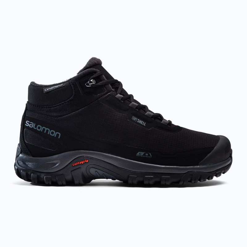 Buty zimowe męskie Salomon Shelter CS WP black/ebony 2