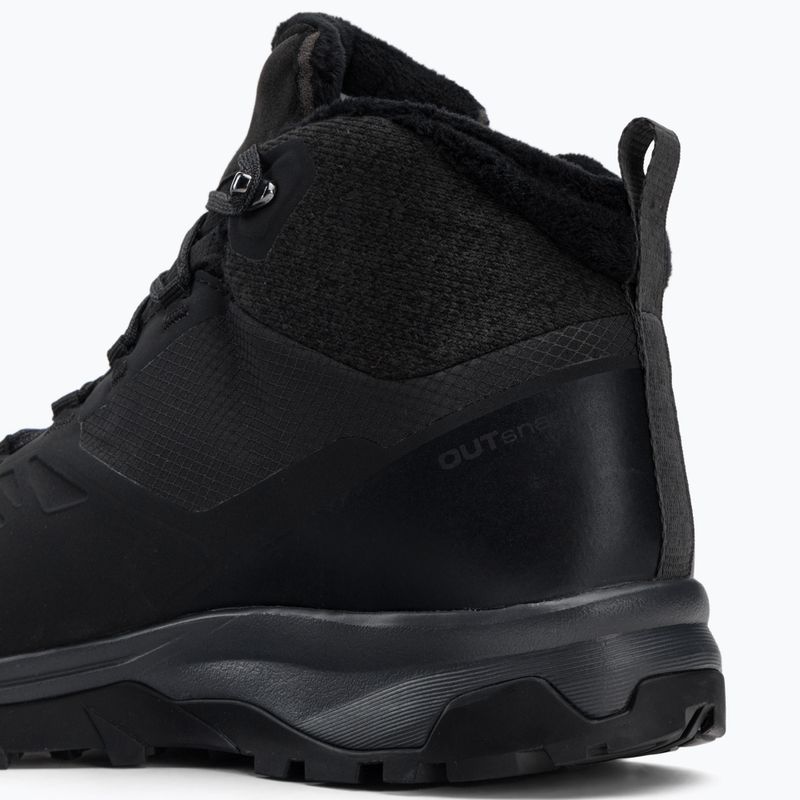 Buty zimowe  damskie Salomon Outsnap CSWP black/ebony 10