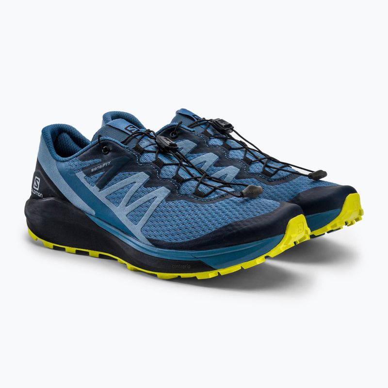 Buty do biegania męskie Salomon Sense Ride 4 copen blue/black/evening 7