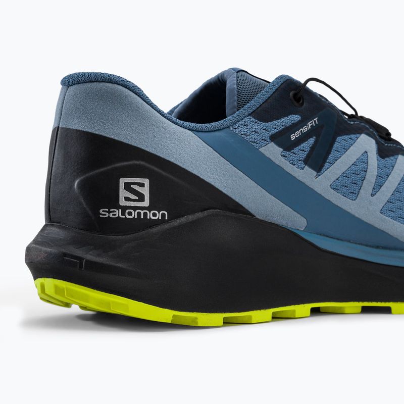 Buty do biegania męskie Salomon Sense Ride 4 copen blue/black/evening 12
