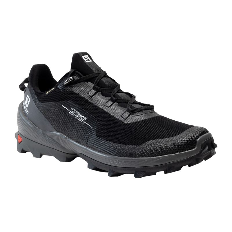 Buty trekkingowe męskie Salomon Cross Over GTX black/magnet/black 9