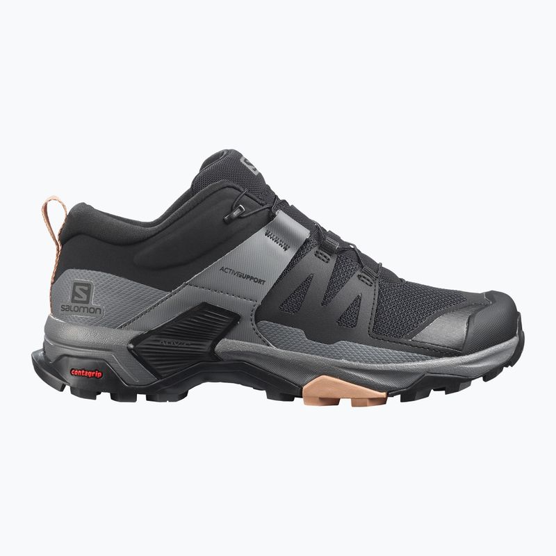 Buty trekkingowe damskie Salomon X Ultra 4 black/quiet shade/sirocco 12