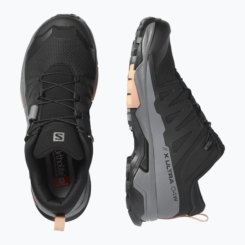Buty trekkingowe damskie Salomon X Ultra 4 black/quiet shade/sirocco 14