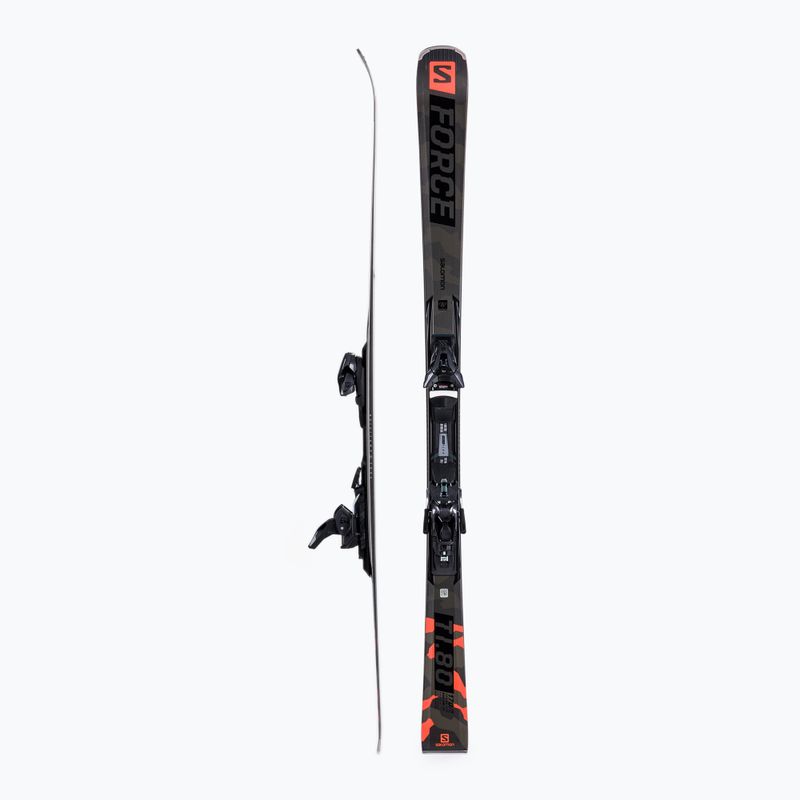 Narty zjazdowe Salomon S/Force Ti 80 + wiązania Z12 black/red 2