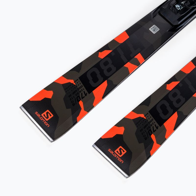 Narty zjazdowe Salomon S/Force Ti 80 + wiązania Z12 black/red 9