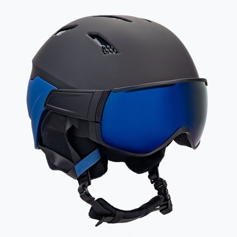 Kask narciarski Salomon Driver black estate/blue solar