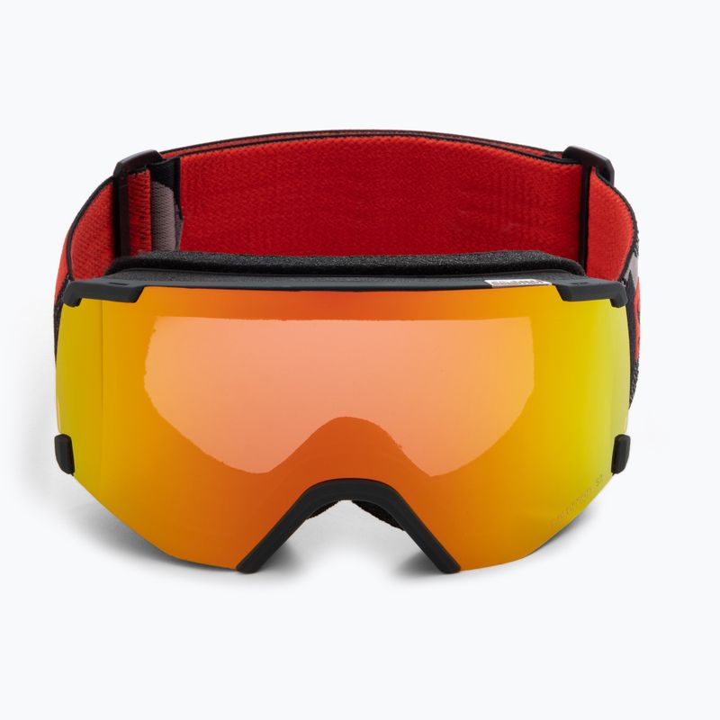 Gogle narciarskie Salomon S/View grey u red 2