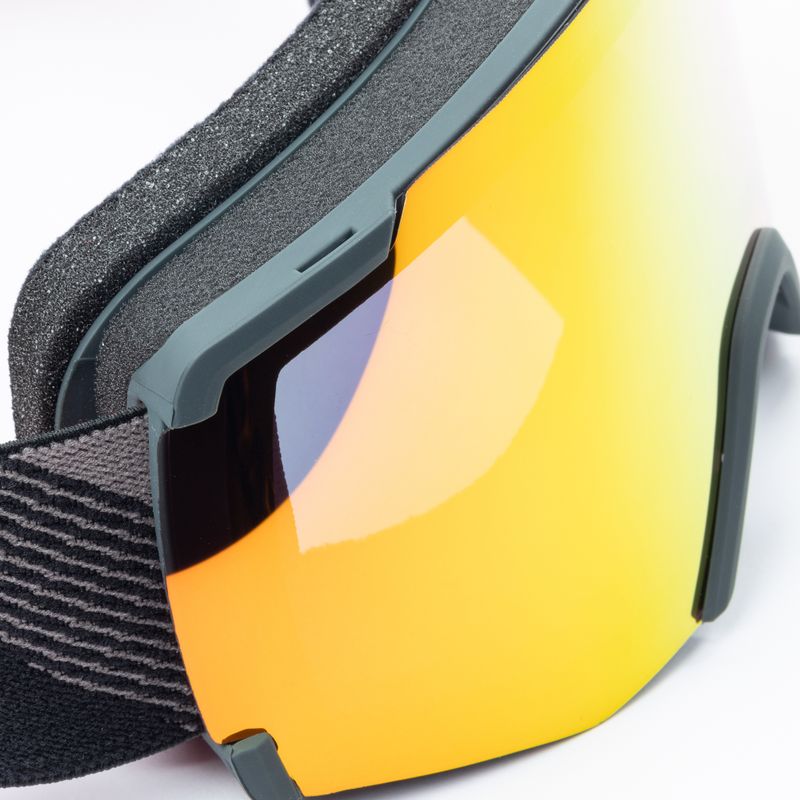Gogle narciarskie Salomon S/View grey u red 5