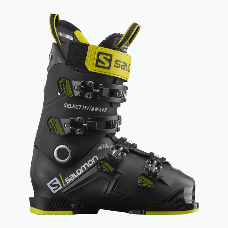 Buty narciarskie męskie Salomon Select HV 120 black/belluga/acid green 8