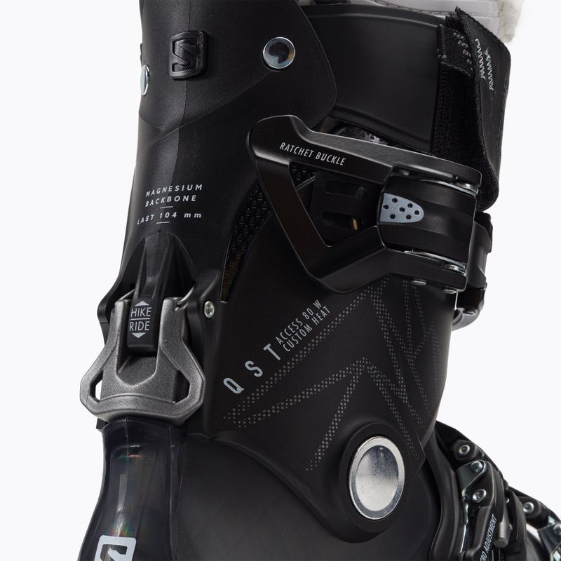 Buty narciarskie damskie Salomon QST Access 80 CH W anthracite tra black 9