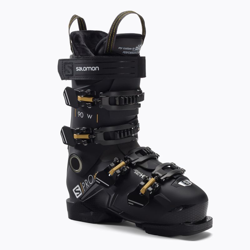 Buty narciarskie damskie Salomon S/Pro HV 90 W GW black/belluga/gold