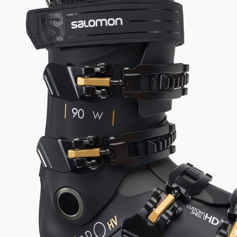 Buty narciarskie damskie Salomon S/Pro HV 90 W GW black/belluga/gold 6