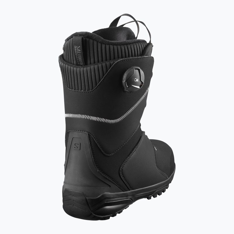 Buty snowboardowe damskie Salomon Kiana Dual Boa W black/black/silver 12