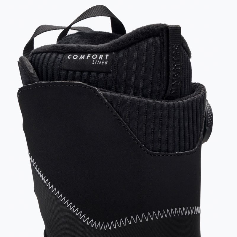 Buty snowboardowe damskie Salomon Kiana Dual Boa W black/black/silver 9