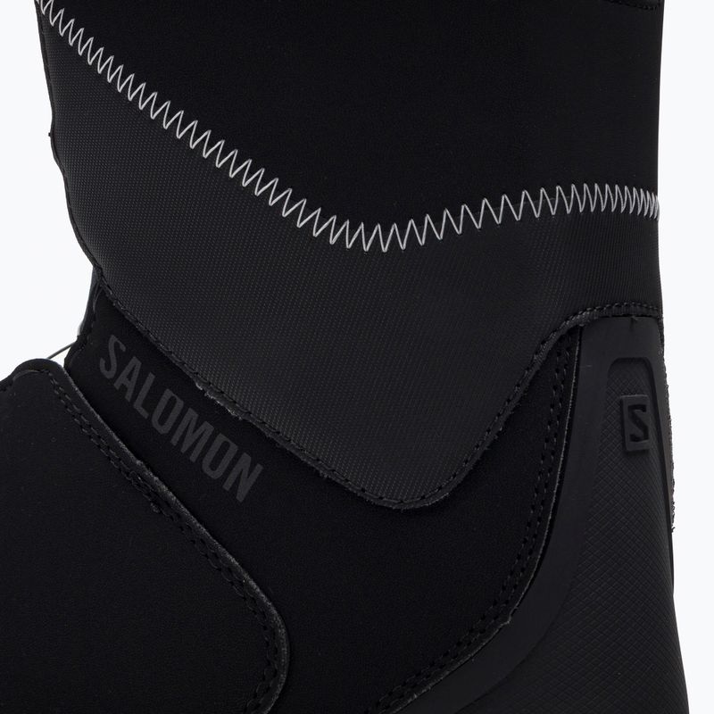 Buty snowboardowe damskie Salomon Kiana Dual Boa W black/black/silver 10