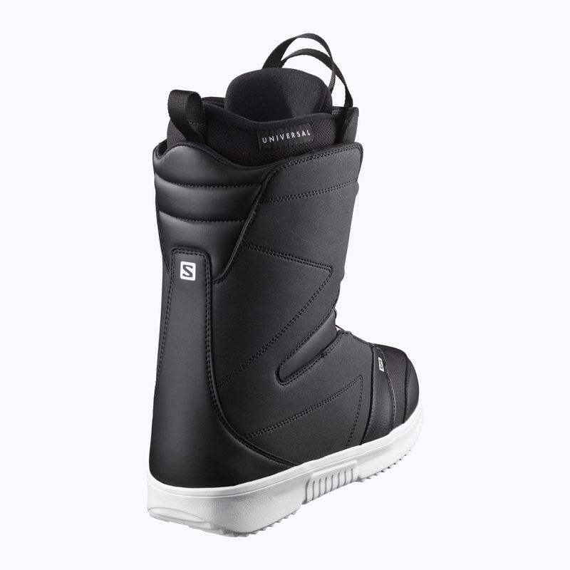 Buty snowboardowe męskie Salomon Faction Boa black/white 12