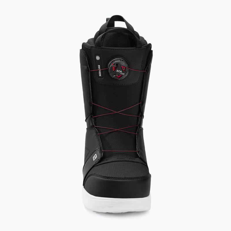 Buty snowboardowe męskie Salomon Faction Boa black/white 3