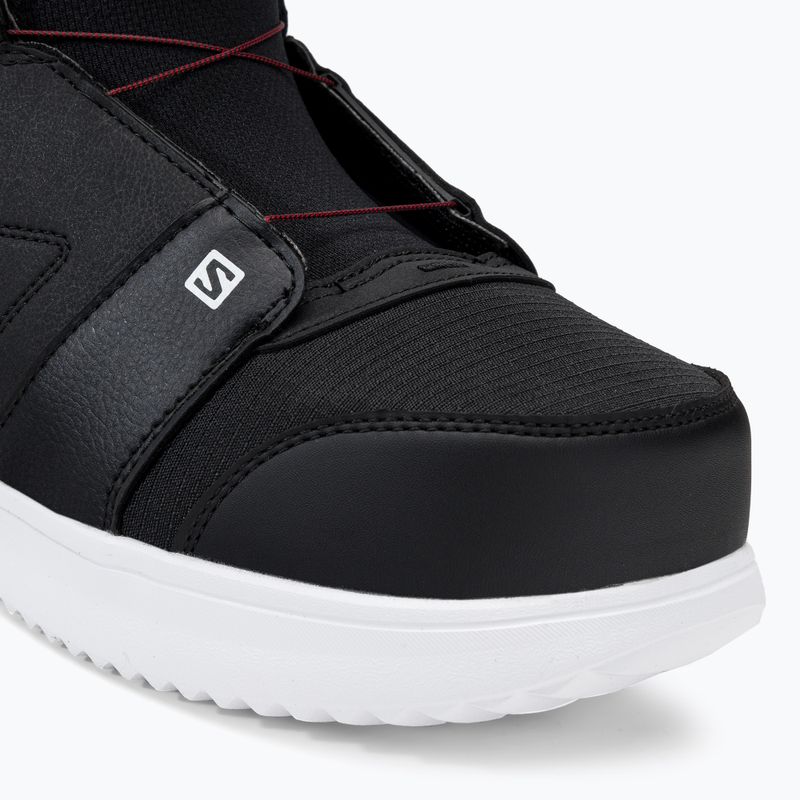 Buty snowboardowe męskie Salomon Faction Boa black/white 7