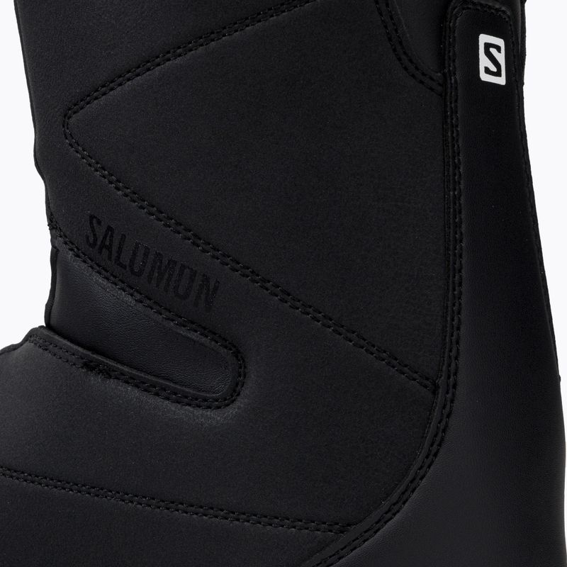 Buty snowboardowe męskie Salomon Faction Boa black/white 10
