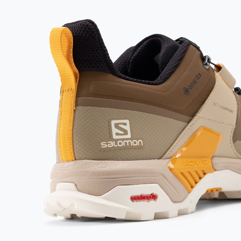 Buty trekkingowe męskie Salomon X Ultra 4 GTX kangaroo/vanila/autumn blaze 8