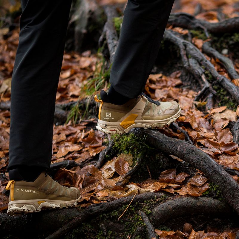Buty trekkingowe męskie Salomon X Ultra 4 GTX kangaroo/vanila/autumn blaze 13