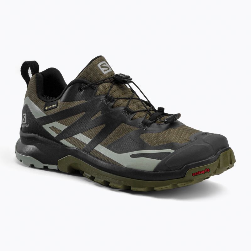 Buty do biegania męskie Salomon XA Rogg 2 GTX olvnig/black/wrought
