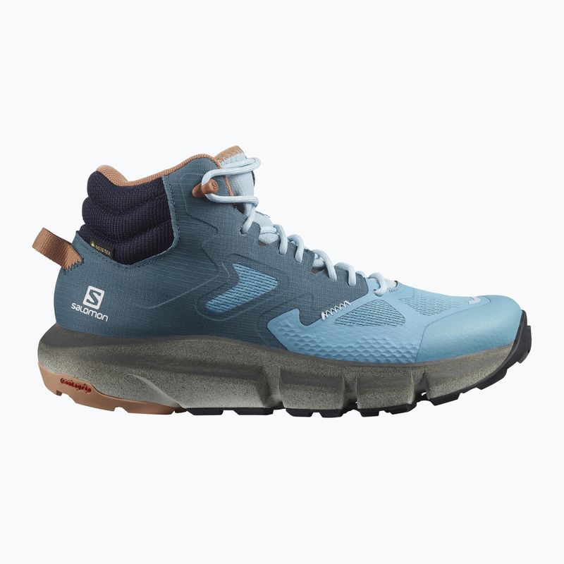 Buty turystyczne damskie Salomon Predict Hike Mid GTX mallard blue 11