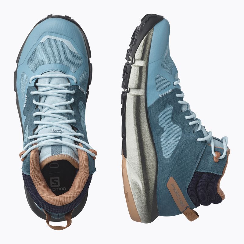 Buty turystyczne damskie Salomon Predict Hike Mid GTX mallard blue 14