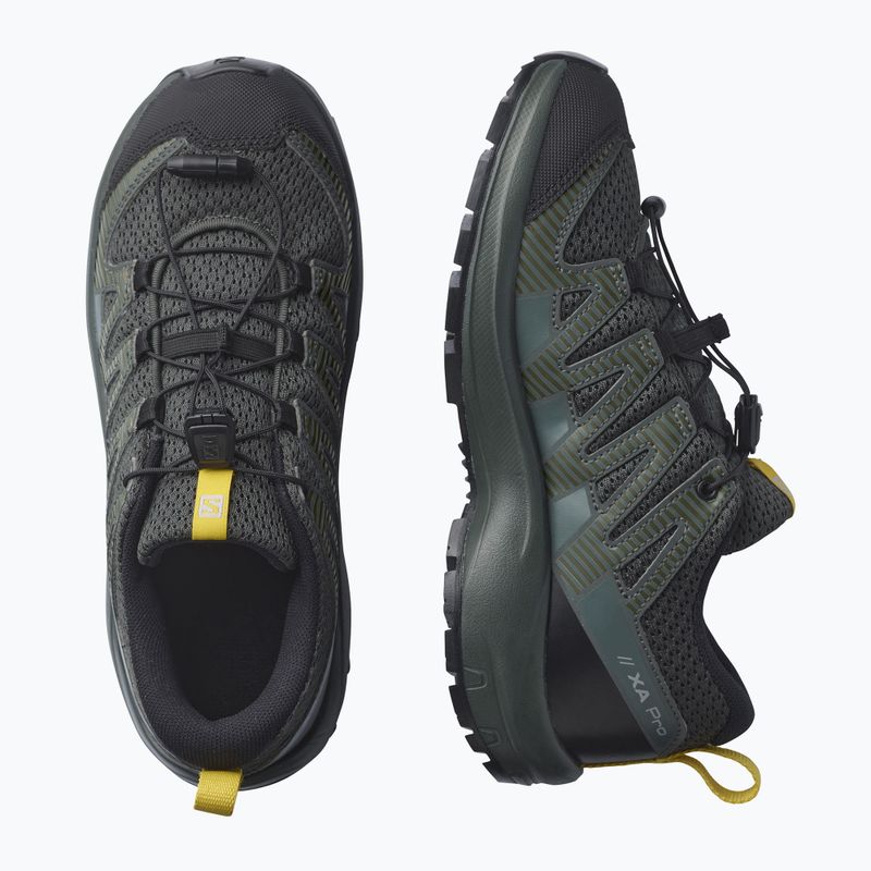 Buty do biegania dziecięce Salomon XA Pro V8 chic/sulphur 13
