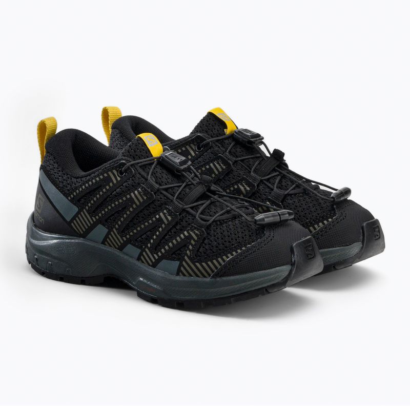 Buty do biegania dziecięce Salomon XA Pro V8 chic/sulphur 5