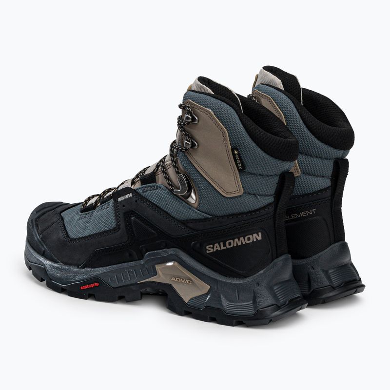 Buty trekkingowe damskie Salomon Quest Element GTX ebony/rainy day/stormy weather 3