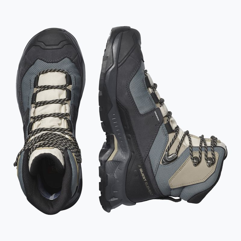 Buty trekkingowe damskie Salomon Quest Element GTX ebony/rainy day/stormy weather 13