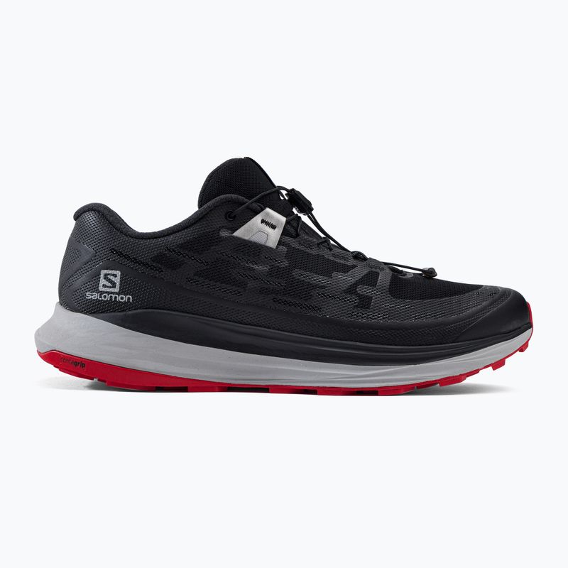 Buty do biegania męskie Salomon Ultra Glide black/alloy/goji berry 2
