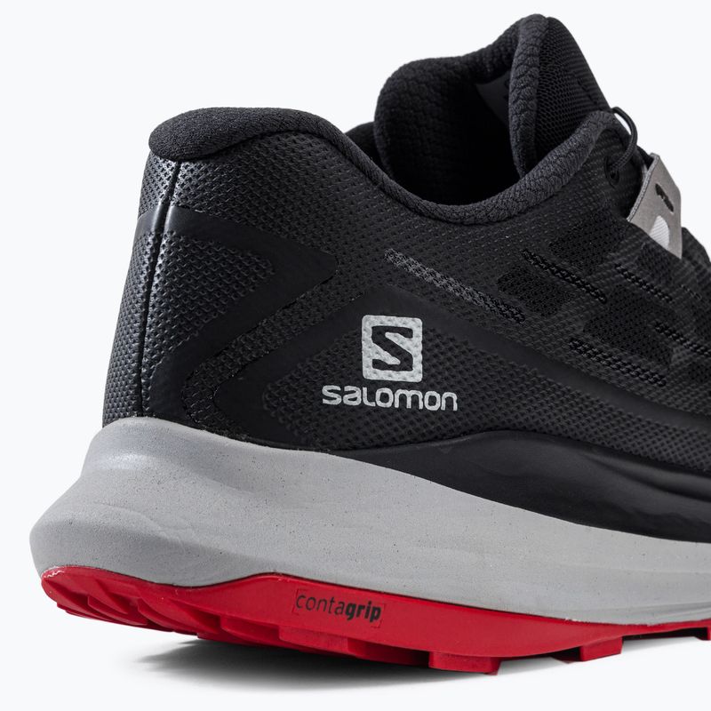 Buty do biegania męskie Salomon Ultra Glide black/alloy/goji berry 8