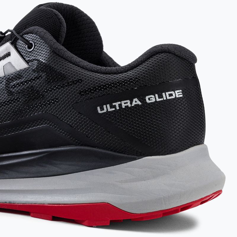Buty do biegania męskie Salomon Ultra Glide black/alloy/goji berry 10