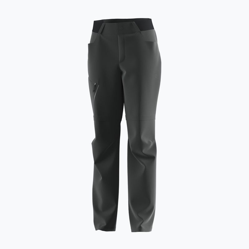 Spodnie trekkingowe damskie Salomon Wayfarer Zip Off black 6