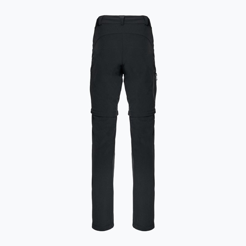 Spodnie trekkingowe damskie Salomon Wayfarer Zip Off black 2