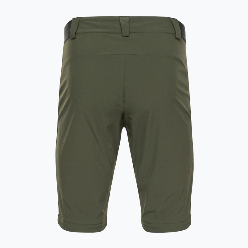 Spodnie trekkingowe męskie Salomon Wayfarer Zip Off forest 6