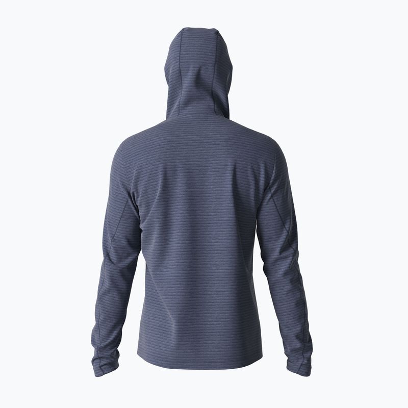 Bluza trekkingowa męska Salomon Outline FZ Hoodie mood indigo 3