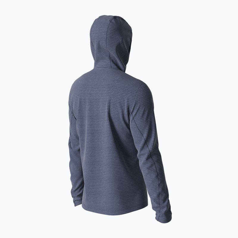 Bluza trekkingowa męska Salomon Outline FZ Hoodie mood indigo 6