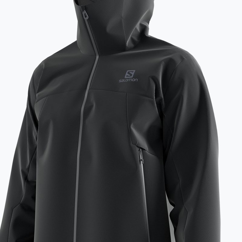 Kurtka przeciwdeszczowa męska Salomon Outline GTX 2.5L black 5