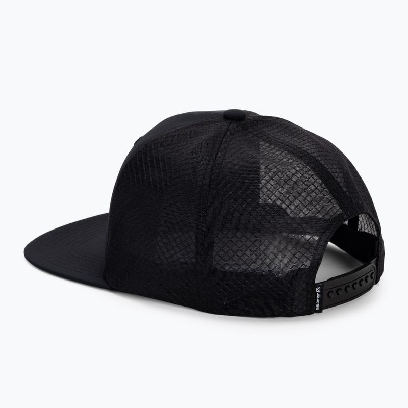 Czapka z daszkiem Salomon Trucker Flat black 3