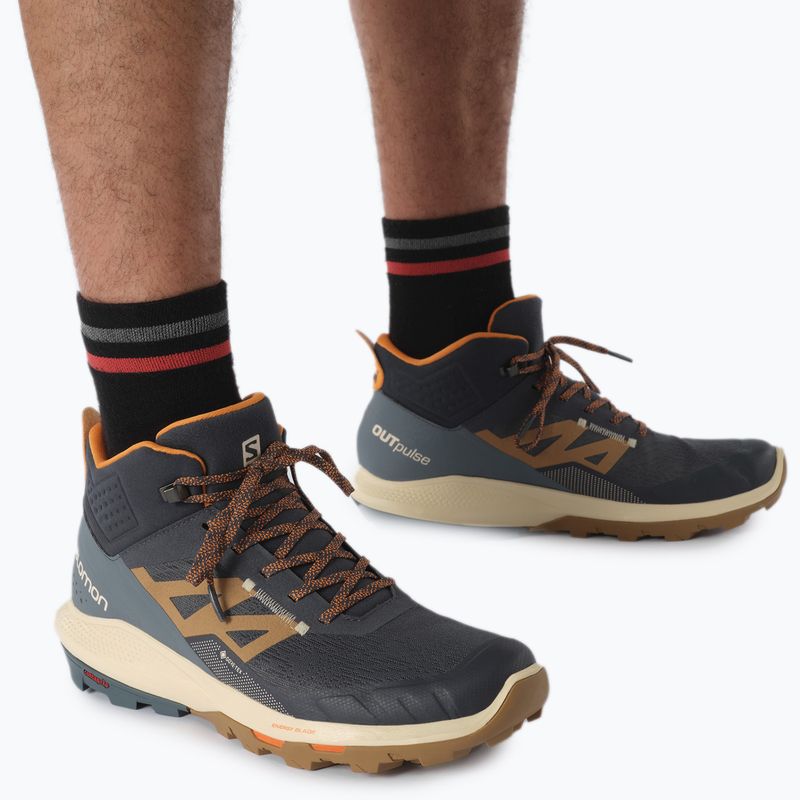 Buty tuystyczne  męskie Salomon Outpulse MID GTX ebony/bleached san 17