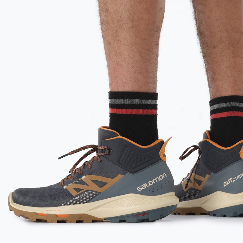 Buty tuystyczne  męskie Salomon Outpulse MID GTX ebony/bleached san 18